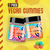2 Pack Vegan Gummies| Delta 8 Orange Slices & Apple Dots