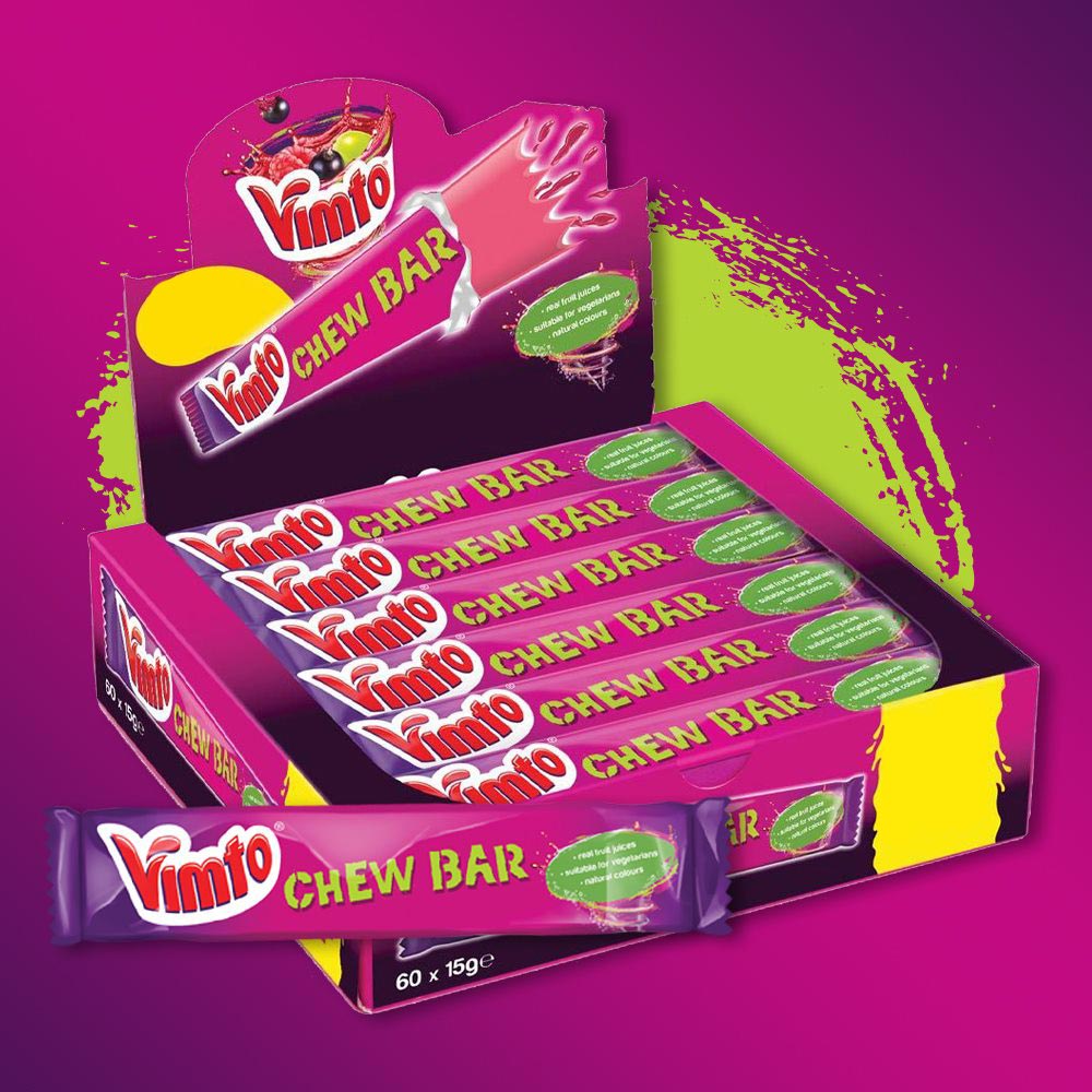 60x Vimto Chew Bars